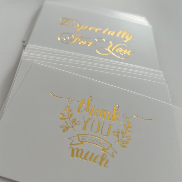 20 pcs Thank You Cards (2 Designs) - Picture 15 of 17